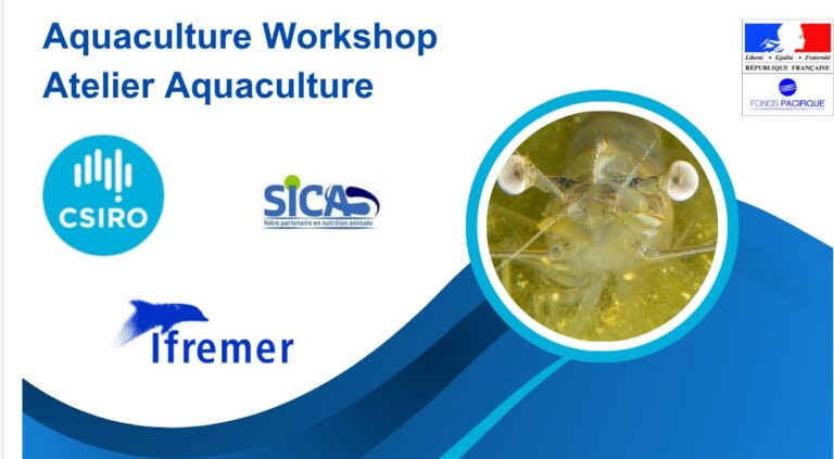 Lire la suite à propos de l’article Participation au Fonds Pacifique Aquaculture Workshop